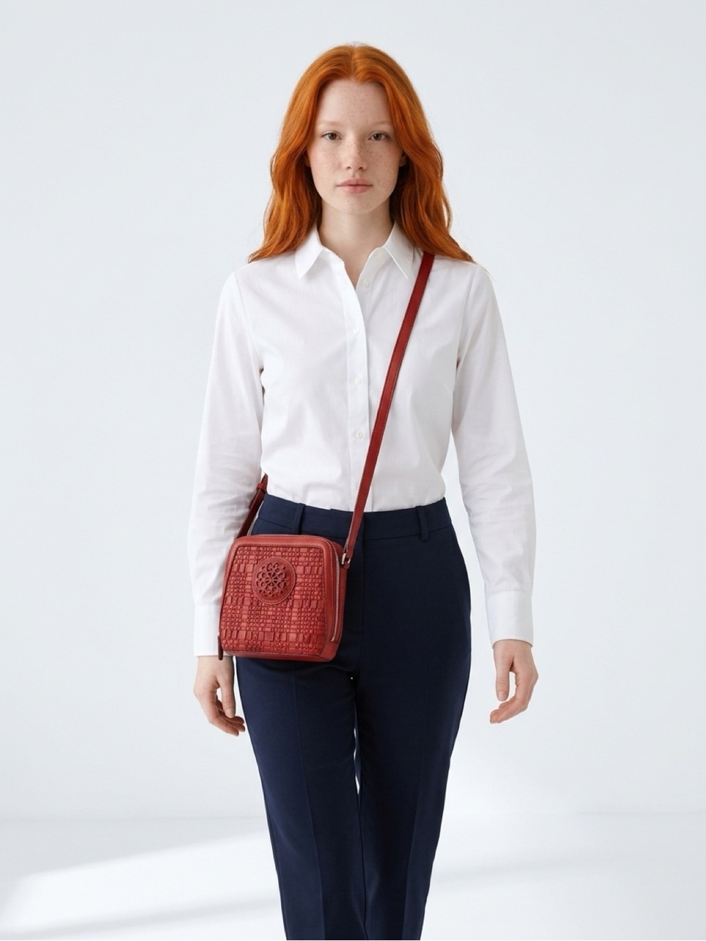 Brighton garnet mini Bettina crossbody